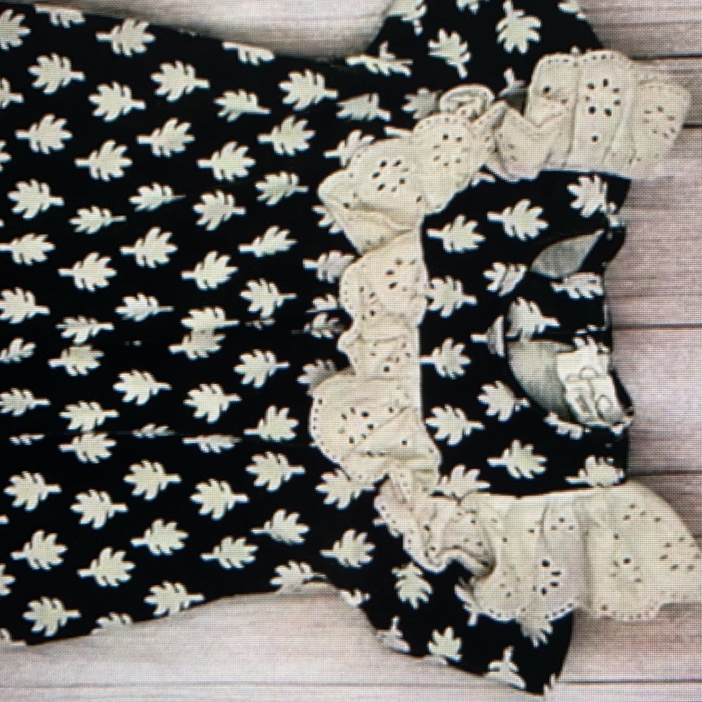 Trimmed yoke coverall simple neck one piece